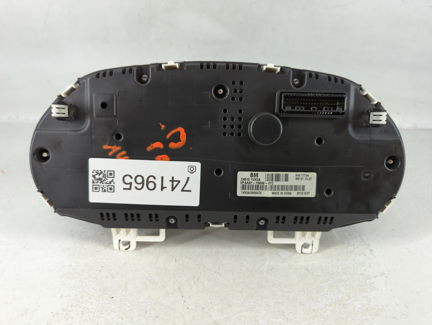2012-2015 Nissan Rogue Instrument Cluster Speedometer Gauges P/N:24810 1VX5A Fits Fits 2012 2013 2014 2015 OEM Used Auto Par