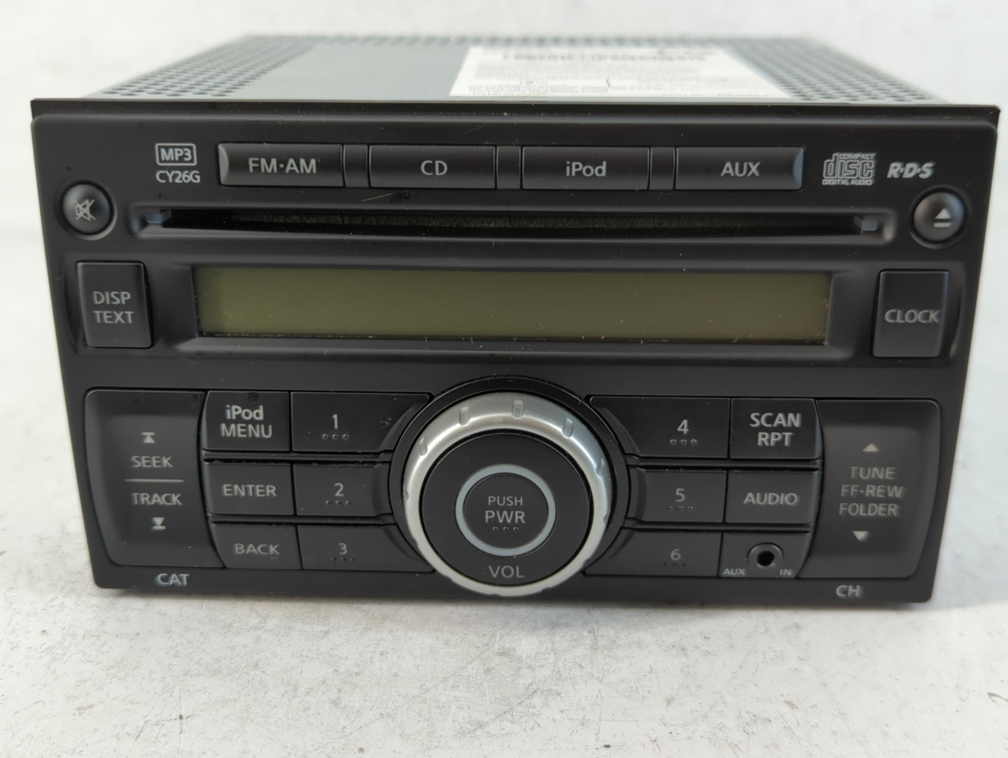 2011-2015 Nissan Rogue Am Fm Cd Player Radio Receiver - Oemusedautoparts1.com