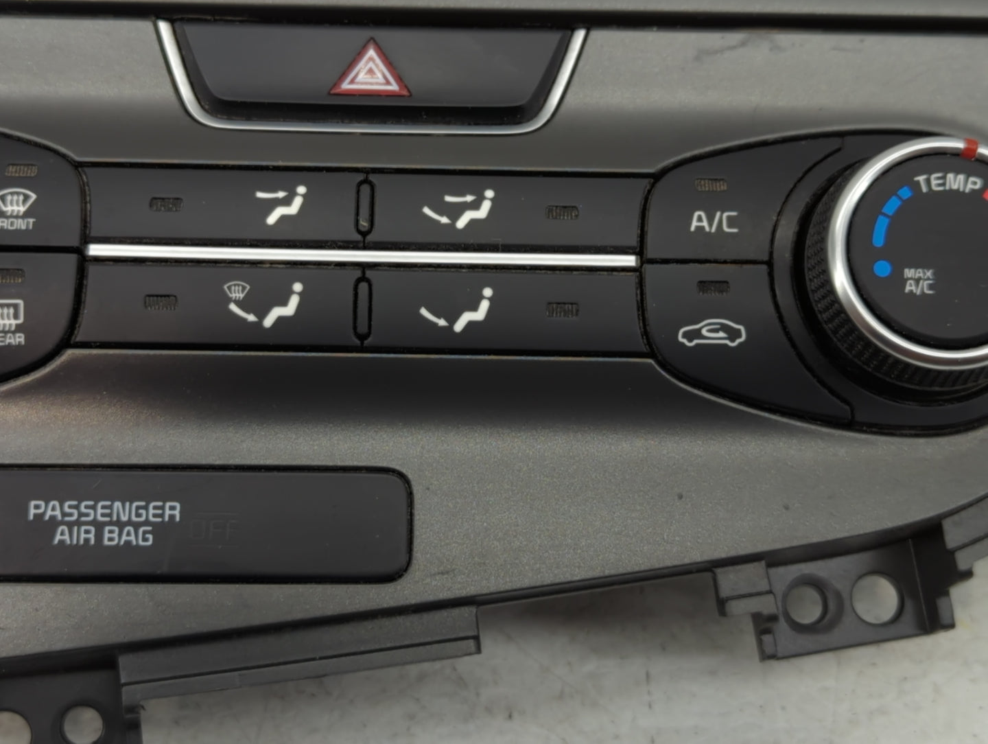 2011-2015 Nissan Rogue Climate Control Module Temperature AC/Heater Replacement P/N:Q138TLEZ 97250-2TLE0 Fits OEM Used Auto 
