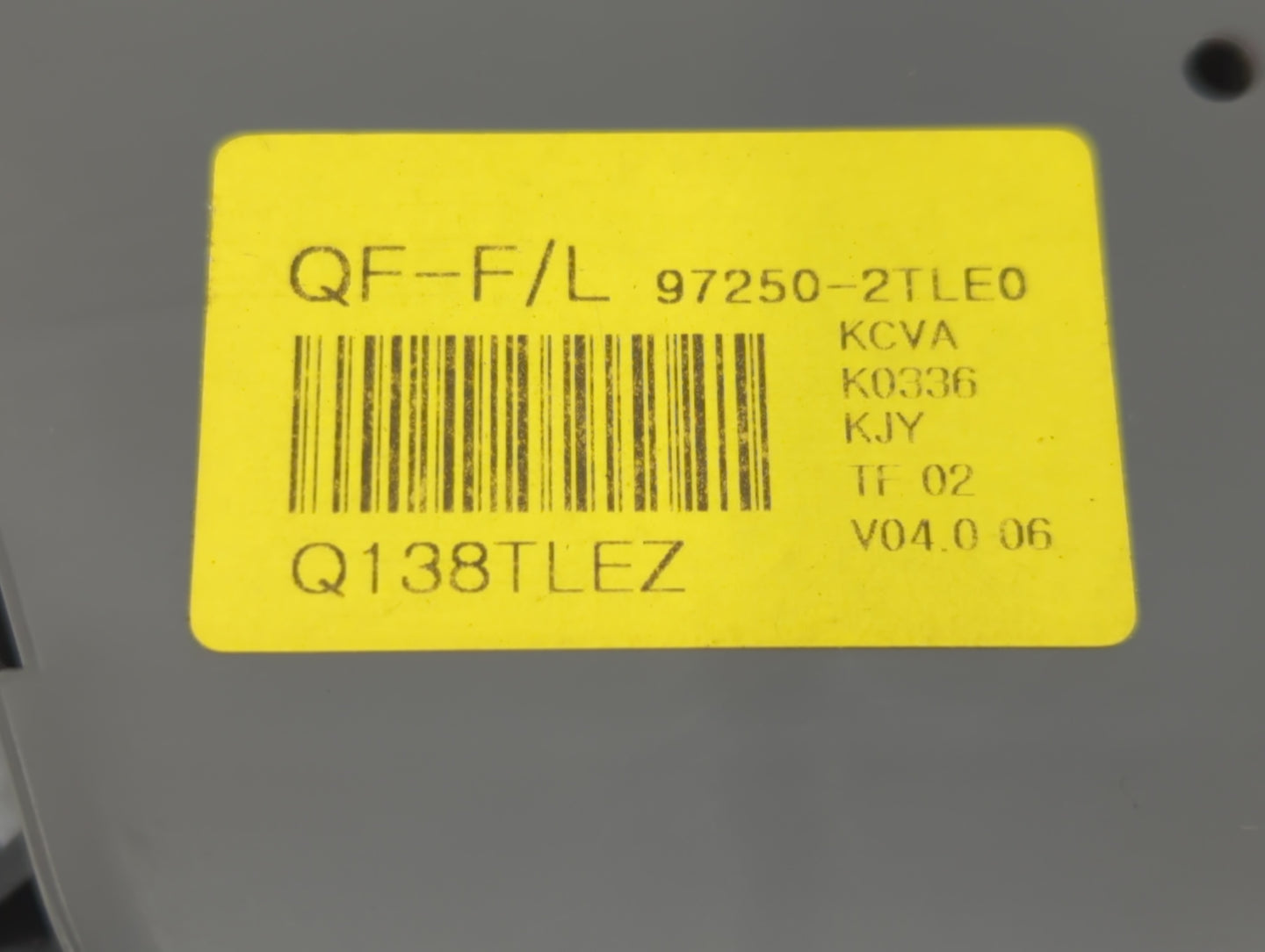 2011-2015 Nissan Rogue Climate Control Module Temperature AC/Heater Replacement P/N:Q138TLEZ 97250-2TLE0 Fits OEM Used Auto 