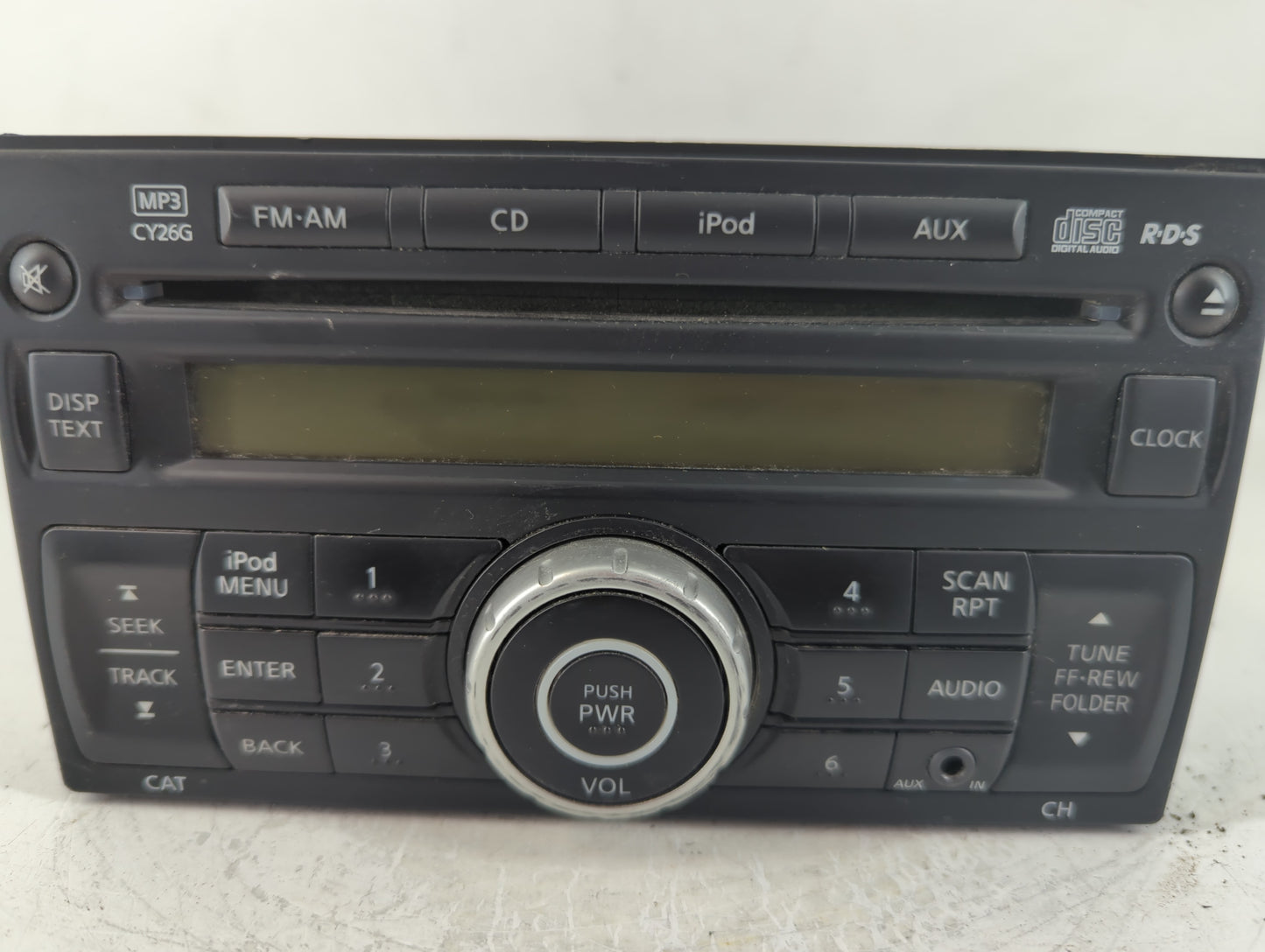 2011-2015 Nissan Rogue Radio AM FM Cd Player Receiver Replacement P/N:28185 1VK1A Fits Fits 2011 2012 2013 2014 2015 OEM Use