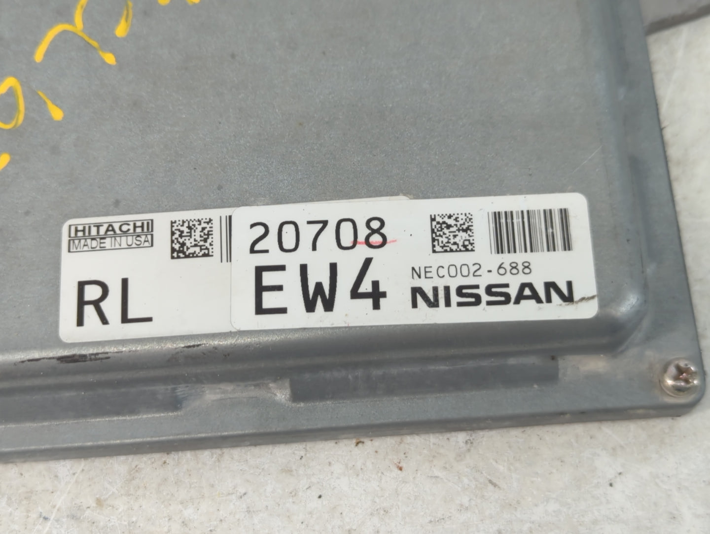 2013-2015 Nissan Rogue PCM Engine Control Computer ECU ECM PCU OEM P/N:NEC002-688 Fits Fits 2013 2014 2015 OEM Used Auto Par