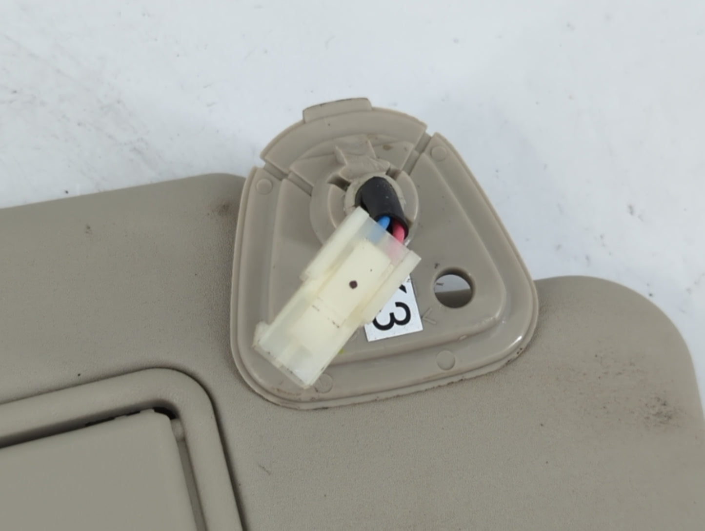 2008-2015 Nissan Rogue Sun Visor Shade Replacement Passenger Right Mirror Fits Fits 2008 2009 2010 2011 2012 2013 2014 2015 