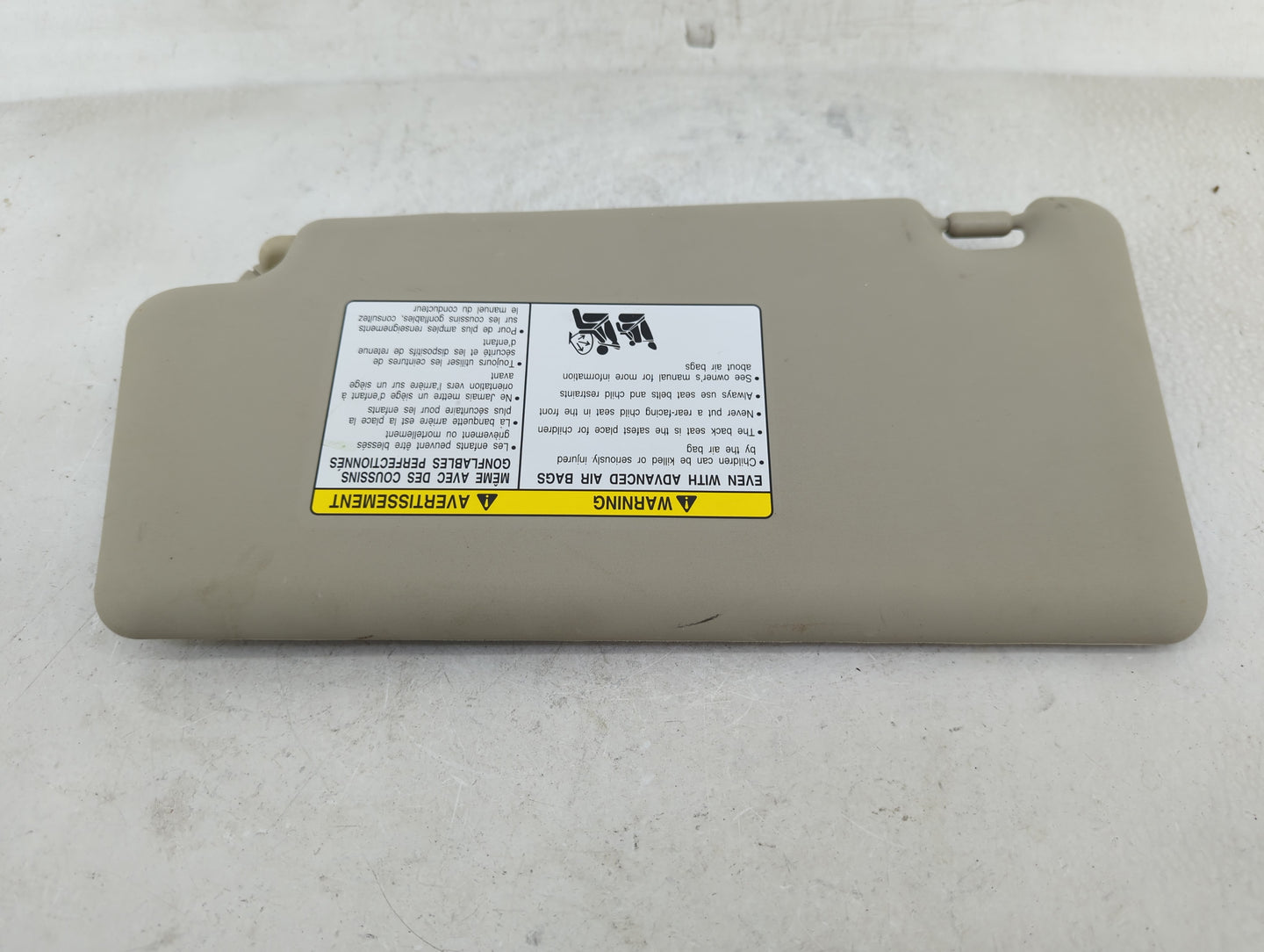2008-2015 Nissan Rogue Sun Visor Shade Replacement Passenger Right Mirror Fits Fits 2008 2009 2010 2011 2012 2013 2014 2015 