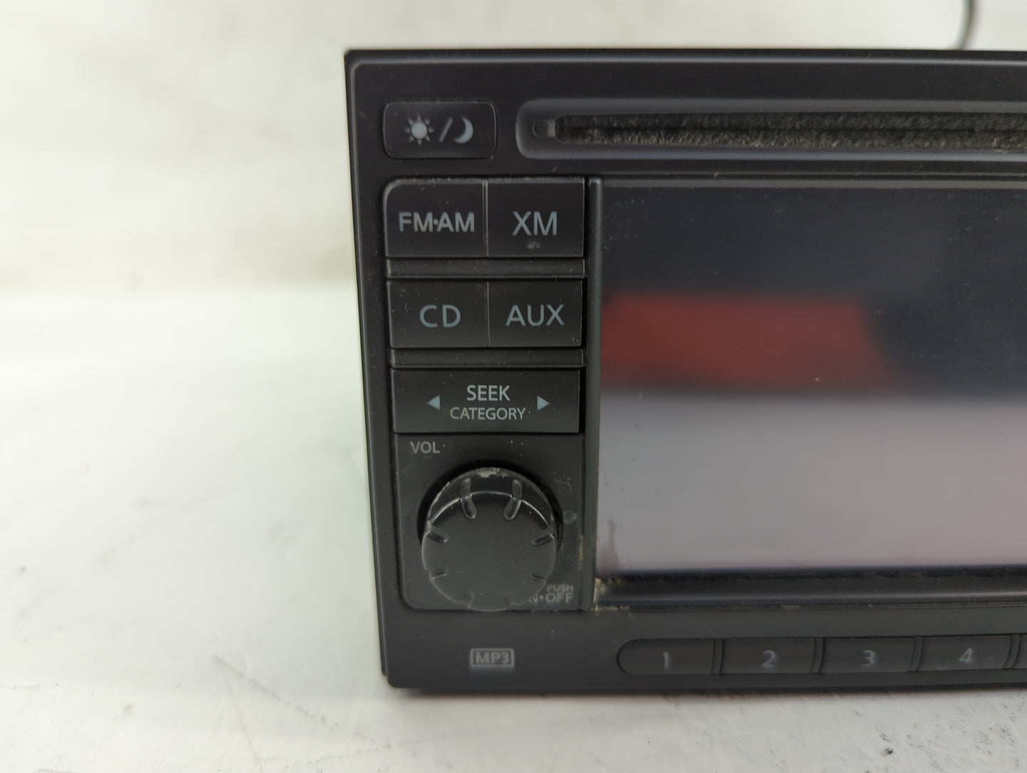 2012-2015 Nissan Rogue Radio AM FM Cd Player Receiver Replacement Fits Fits 2012 2013 2014 2015 OEM Used Auto Parts - Oemuse