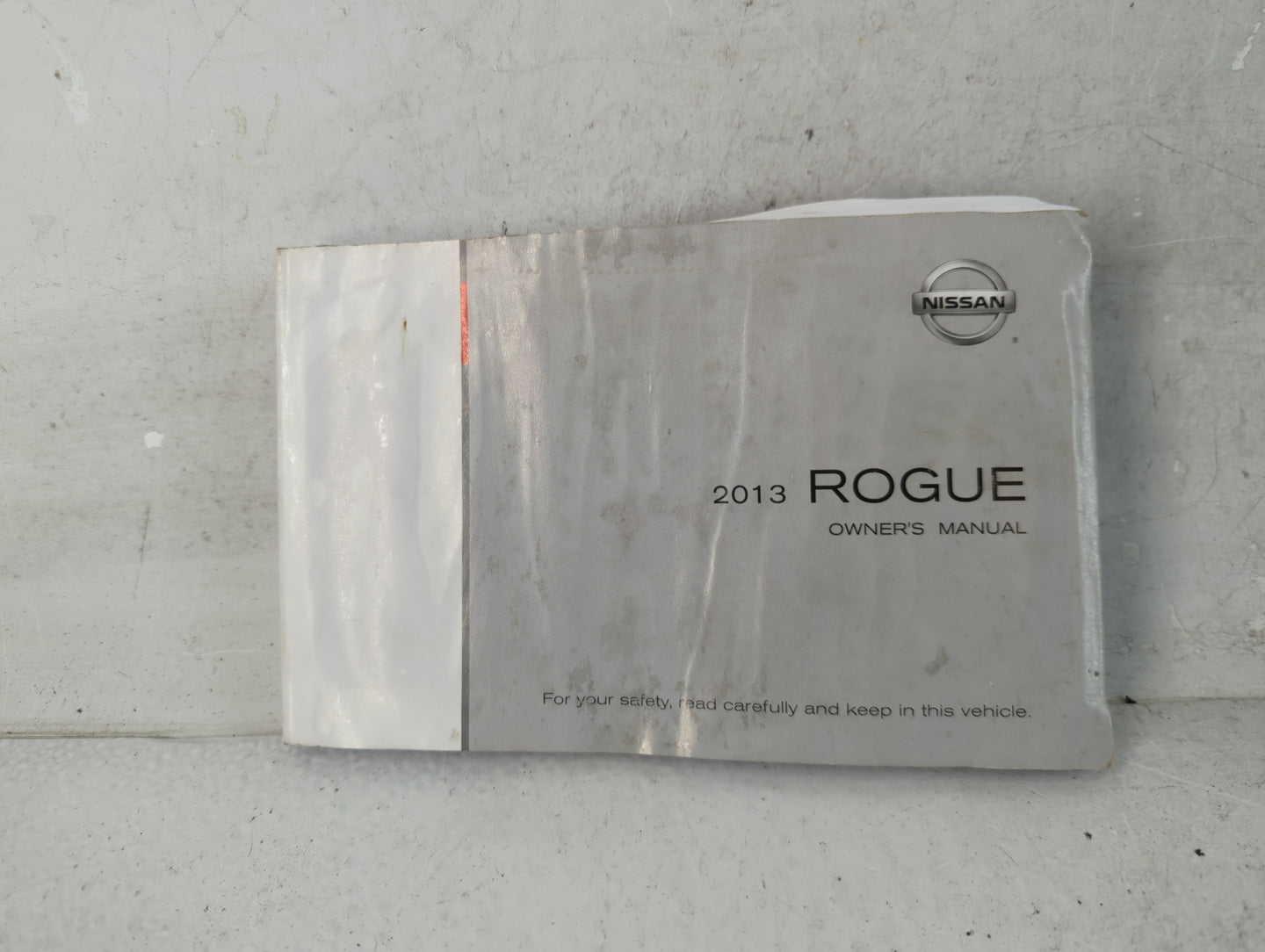 2013 Nissan Rogue Owners Manual Book Guide P/N:OM3E-OS35UO OEM Used Auto Parts - Oemusedautoparts1.com