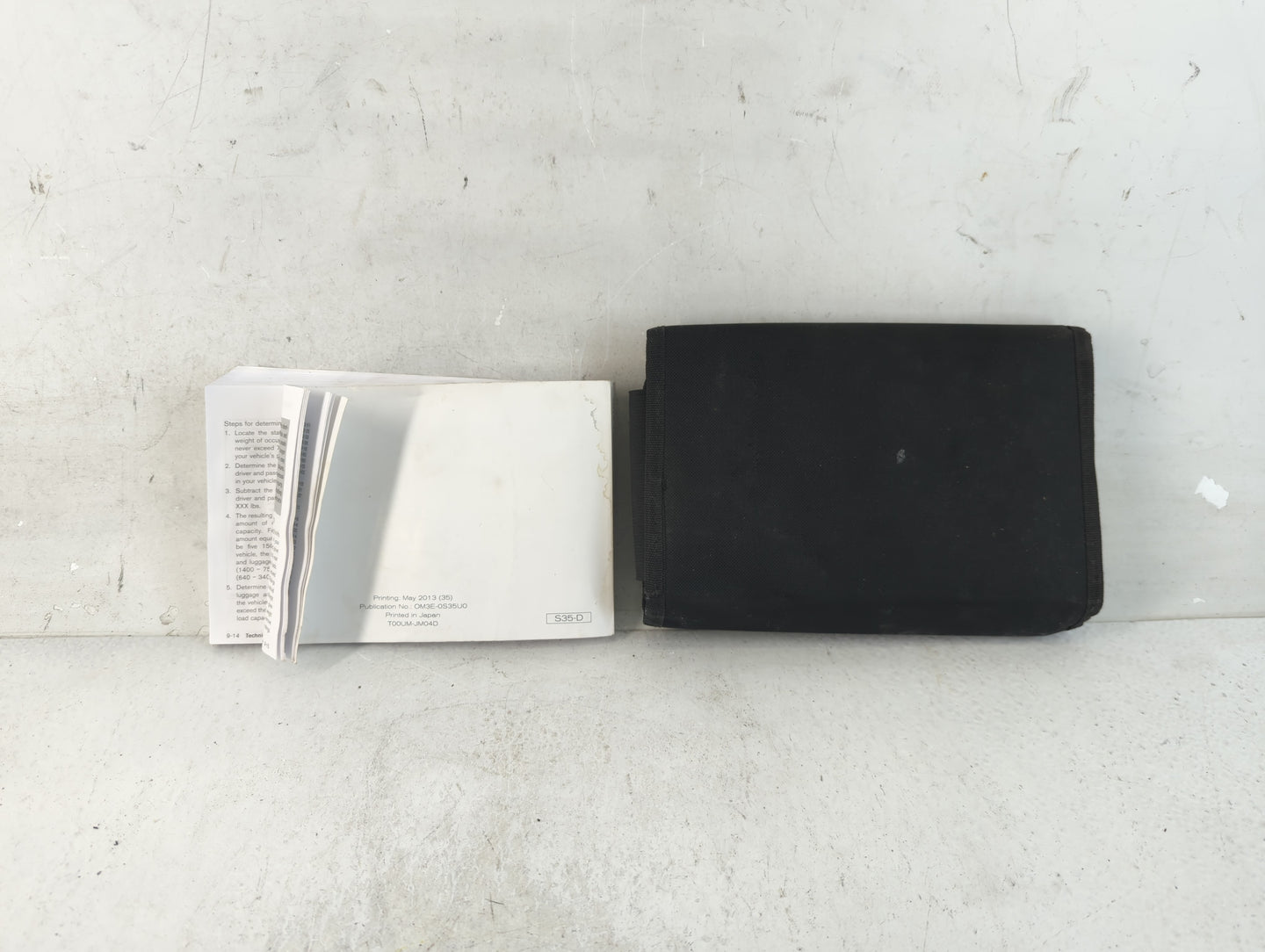 2013 Nissan Rogue Owners Manual Book Guide P/N:OM3E-OS35UO OEM Used Auto Parts - Oemusedautoparts1.com