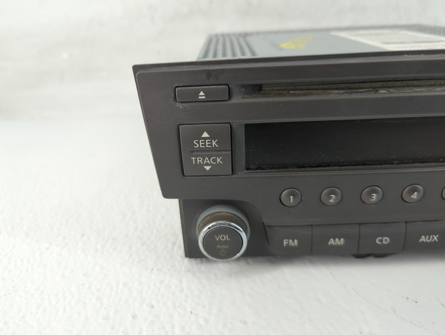 2012-2015 Nissan Rogue Radio AM FM Cd Player Receiver Replacement P/N:28185 3RA2A Fits Fits 2012 2013 2014 2015 OEM Used Aut