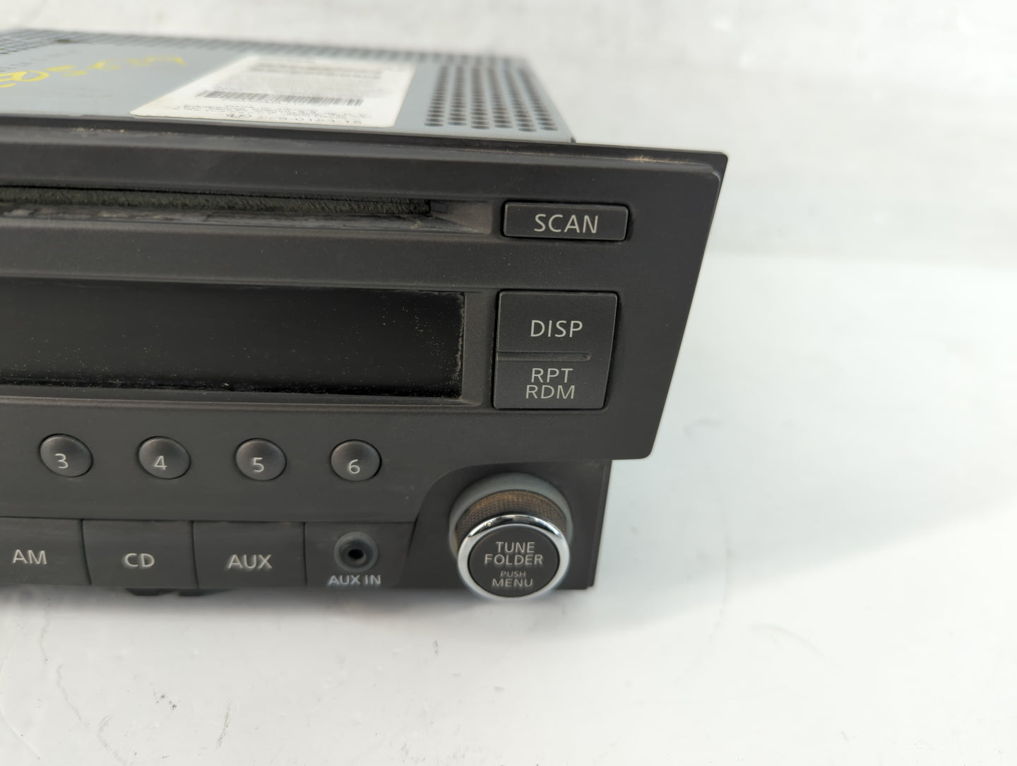 2012-2015 Nissan Rogue Radio AM FM Cd Player Receiver Replacement P/N:28185 3RA2A Fits Fits 2012 2013 2014 2015 OEM Used Aut