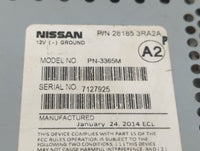 2012-2015 Nissan Rogue Radio AM FM Cd Player Receiver Replacement P/N:28185 3RA2A Fits Fits 2012 2013 2014 2015 OEM Used Aut