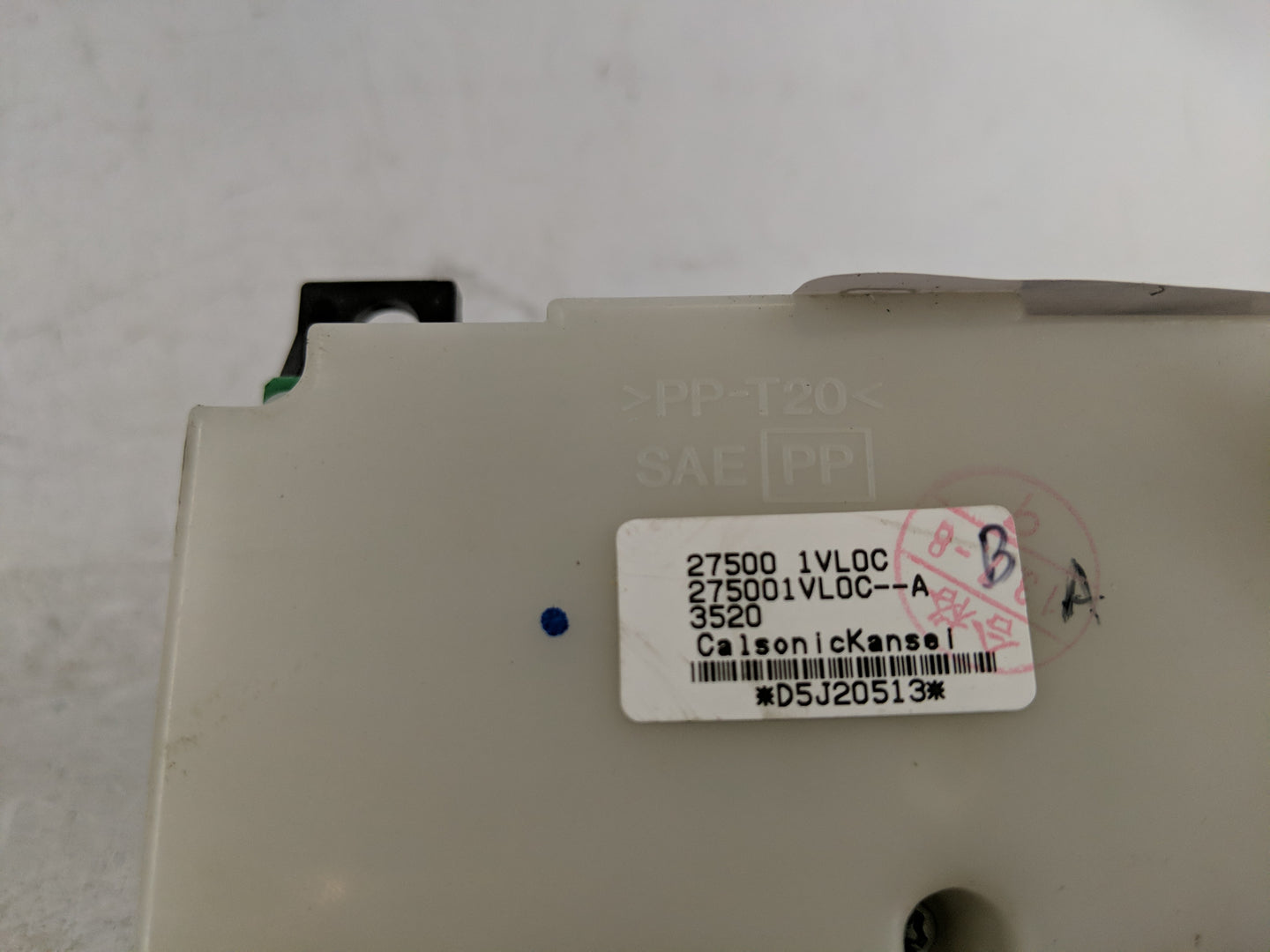 2013 Nissan Rogue Select Climate Control Module Temperature AC/Heater Replacement P/N:27500 1VL0C 27500 1VL0B Fits OEM Used 