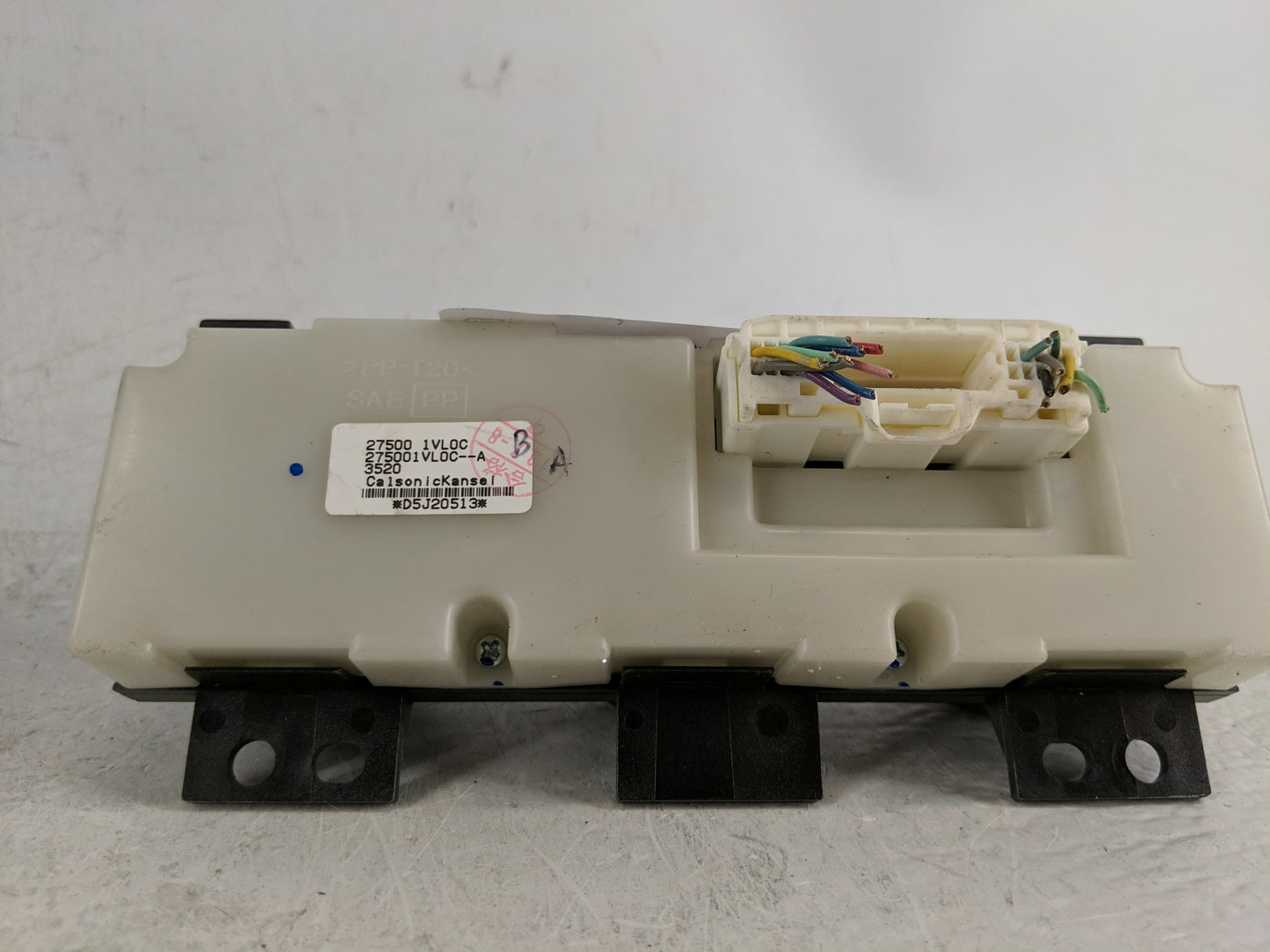 2013 Nissan Rogue Select Climate Control Module Temperature AC/Heater Replacement P/N:27500 1VL0C 27500 1VL0B Fits OEM Used 