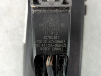 2013 Nissan Rogue Sport Interior Rear View Mirror Replacement OEM P/N:42780481 905-2766 Fits OEM Used Auto Parts - Oemusedau