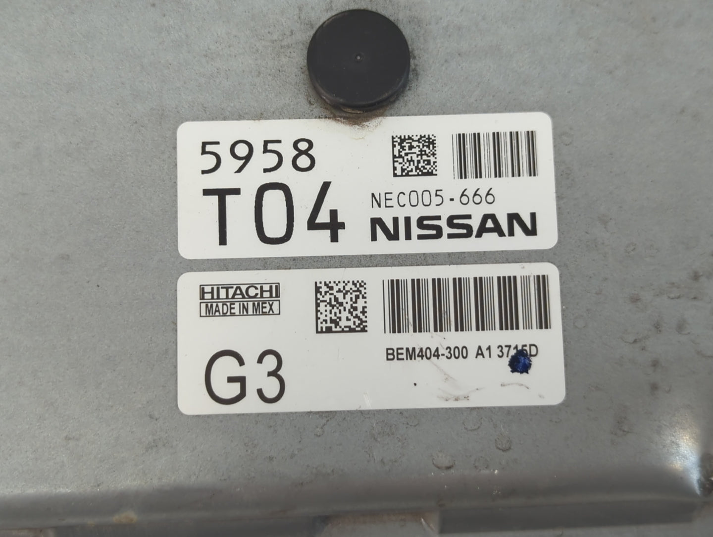 2013-2015 Nissan Sentra PCM Engine Control Computer ECU ECM PCU OEM P/N:NEC005-666 Fits Fits 2013 2014 2015 OEM Used Auto Pa