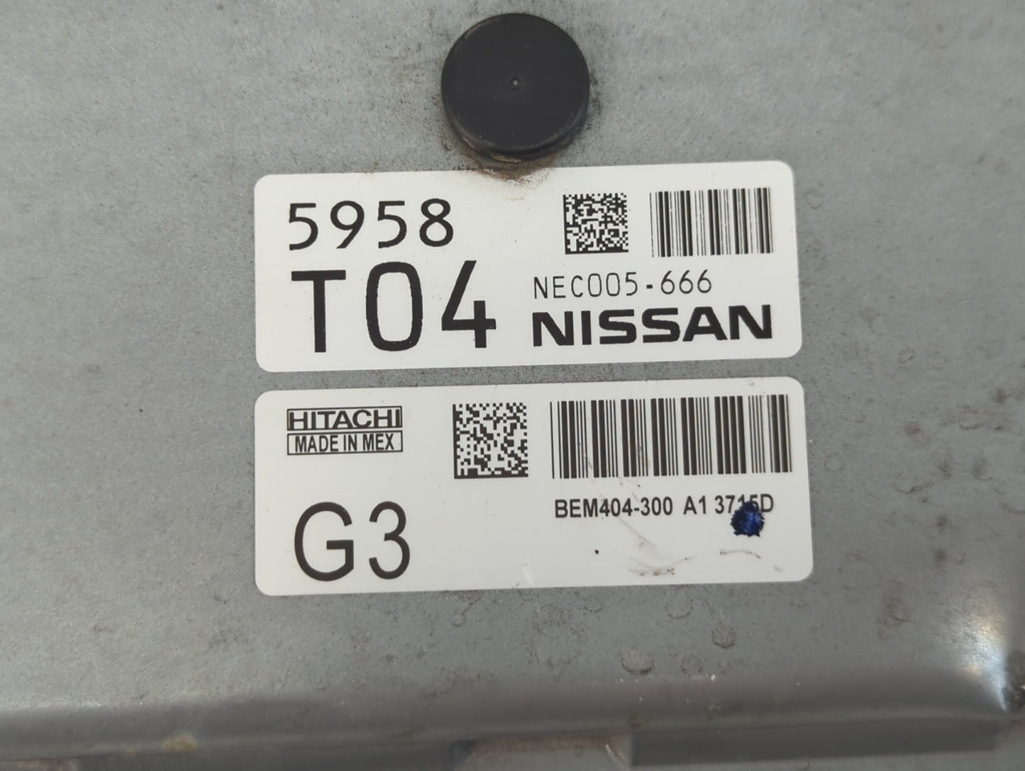 2013-2015 Nissan Sentra PCM Engine Control Computer ECU ECM PCU OEM P/N:NEC005-666 Fits Fits 2013 2014 2015 OEM Used Auto Pa