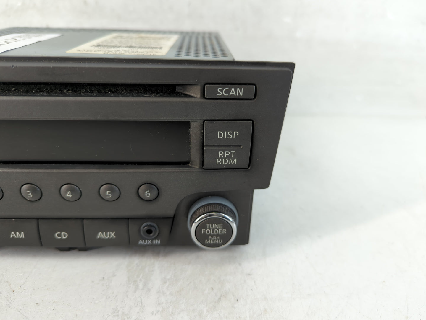 2013-2014 Nissan Sentra Radio AM FM Cd Player Receiver Replacement P/N:28185 3RA2A Fits Fits 2013 2014 OEM Used Auto Parts -