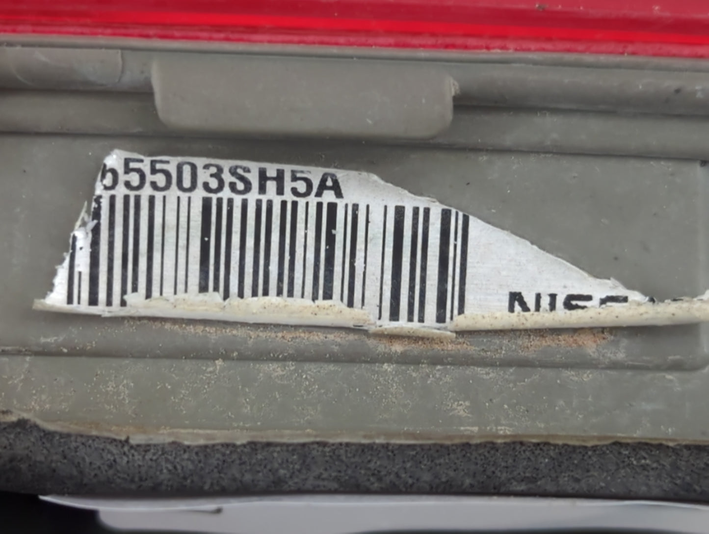 2013-2015 Nissan Sentra Tail Light Assembly Passenger Right OEM Fits Fits 2013 2014 2015 OEM Used Auto Parts - Oemusedautopa