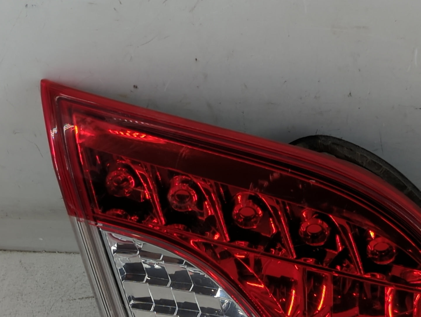 2013-2015 Nissan Sentra Tail Light Assembly Driver Left OEM P/N:183455-01 Fits Fits 2013 2014 2015 OEM Used Auto Parts - Oem