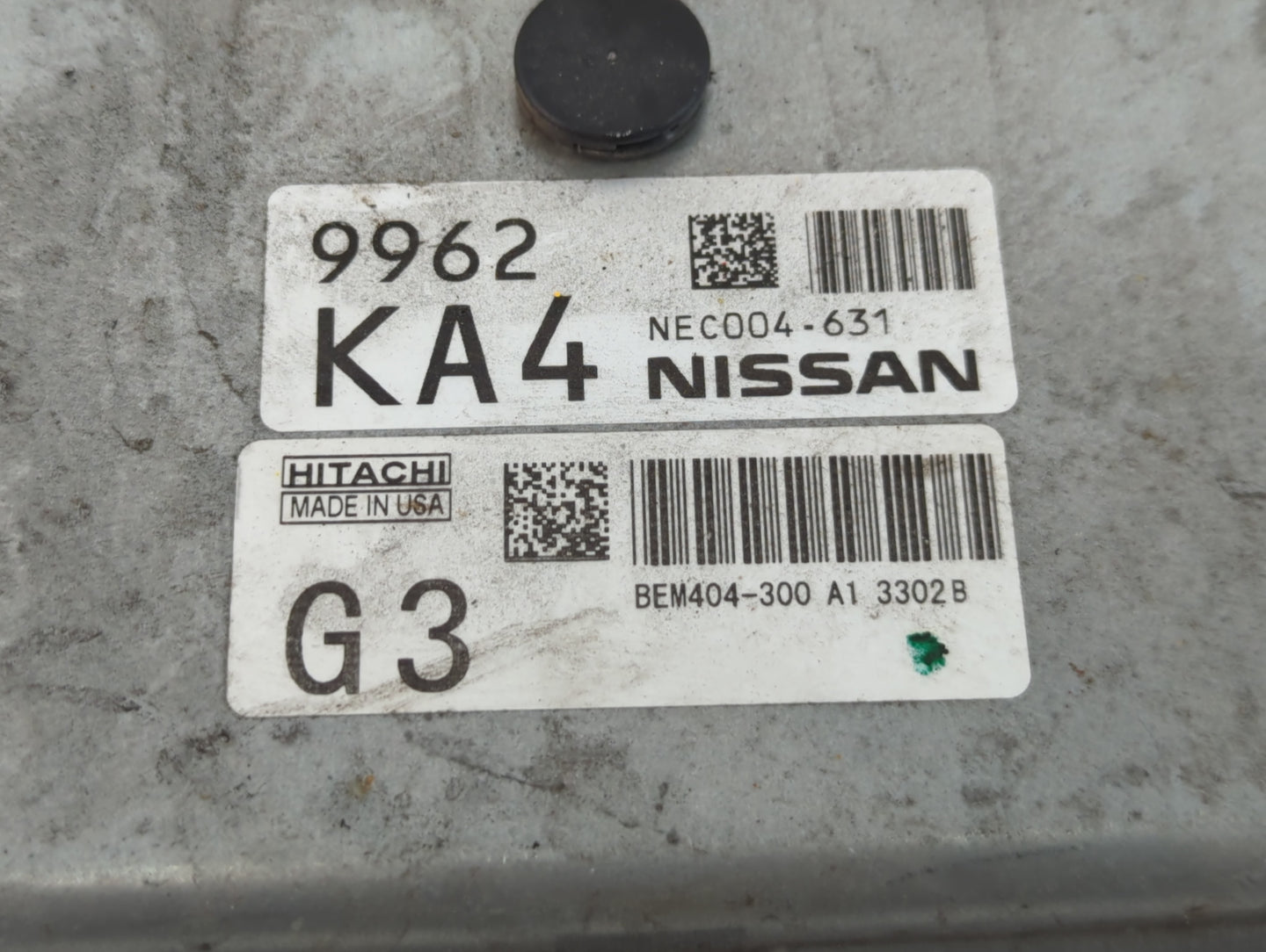 2013-2015 Nissan Sentra PCM Engine Control Computer ECU ECM PCU OEM P/N:NEC004-631 NEC001-663 Fits Fits 2013 2014 2015 OEM U