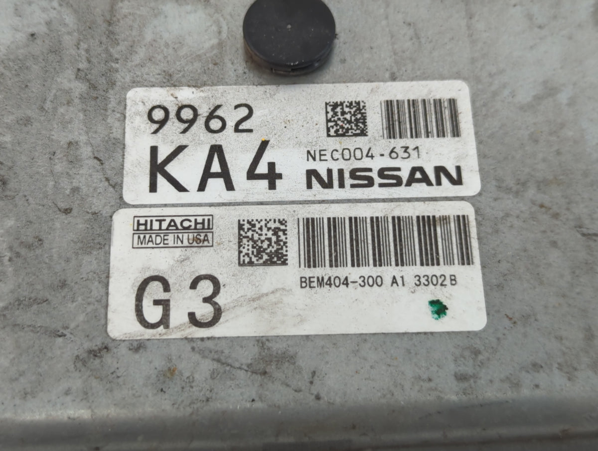2013-2015 Nissan Sentra PCM Engine Control Computer ECU ECM PCU OEM P/N:NEC004-631 NEC001-663 Fits 2013 2014 2015 OEM Used A