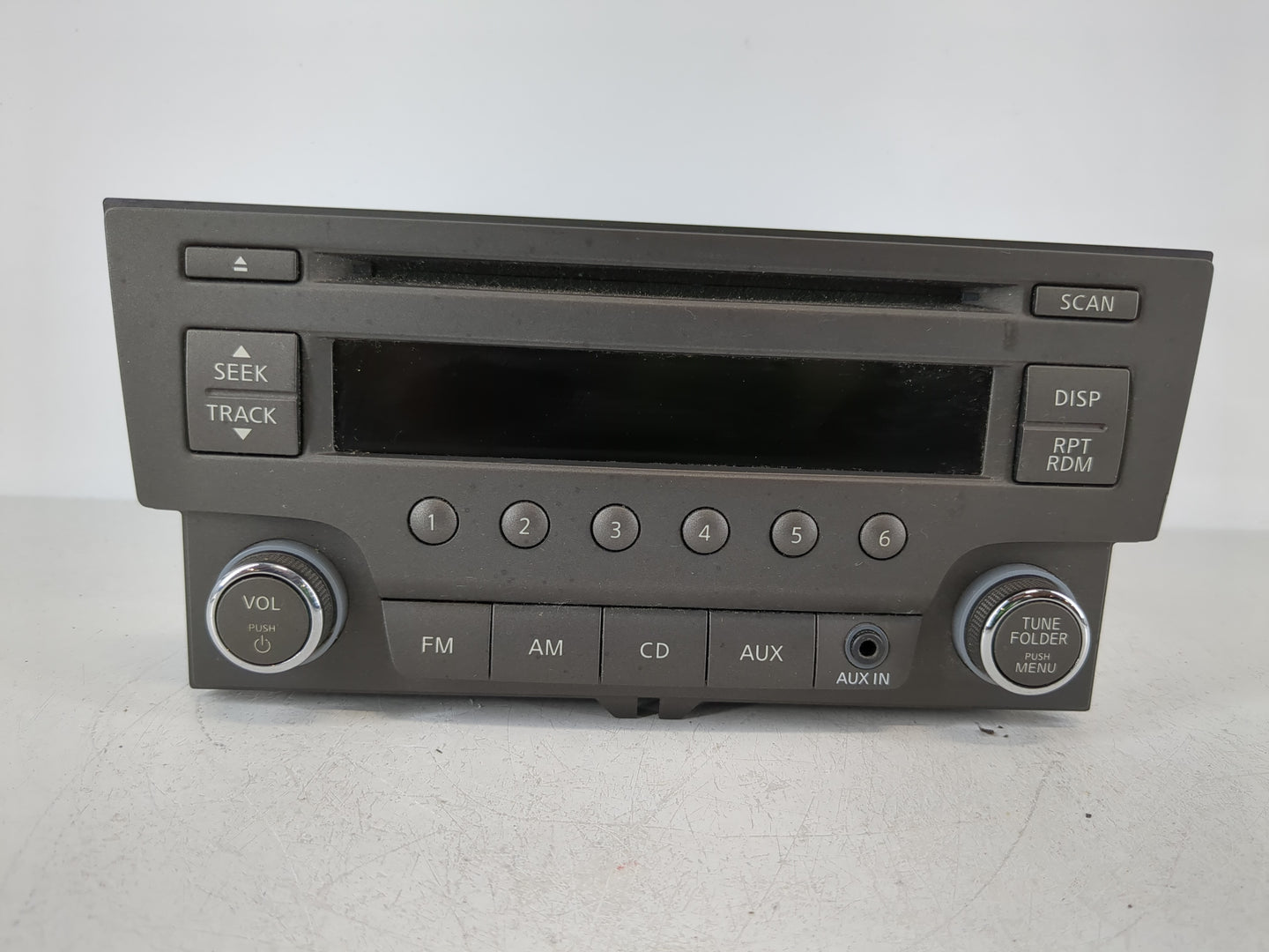 2013-2014 Nissan Sentra Radio AM FM Cd Player Receiver Replacement P/N:28185 3RA2A Fits Fits 2013 2014 OEM Used Auto Parts -