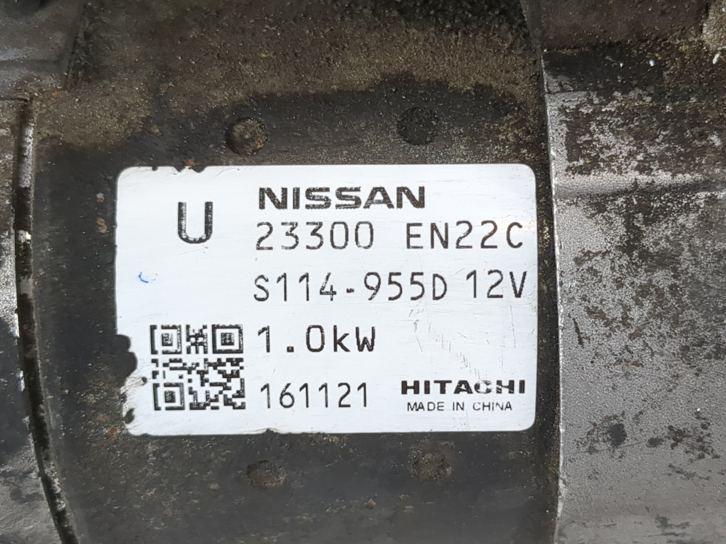 2013-2019 Nissan Sentra Car Starter Motor Solenoid OEM P/N:23300 EN22C Fits Fits 2013 2014 2015 2016 2017 2018 2019 2020 OEM