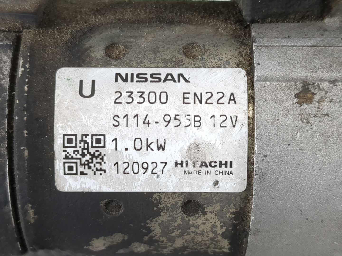 2013-2019 Nissan Sentra Car Starter Motor Solenoid OEM P/N:23300 EN22A Fits Fits 2013 2014 2015 2016 2017 2018 2019 2020 OEM