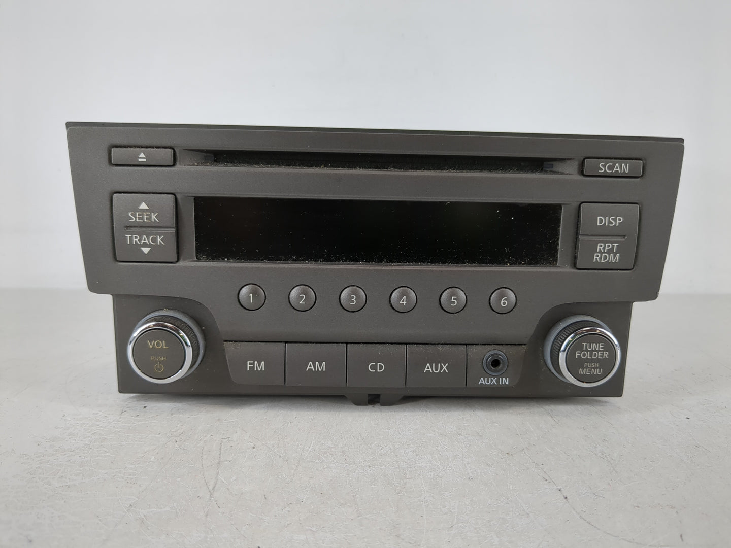 2013-2014 Nissan Sentra Radio AM FM Cd Player Receiver Replacement P/N:28185 3RA2A Fits Fits 2013 2014 OEM Used Auto Parts -