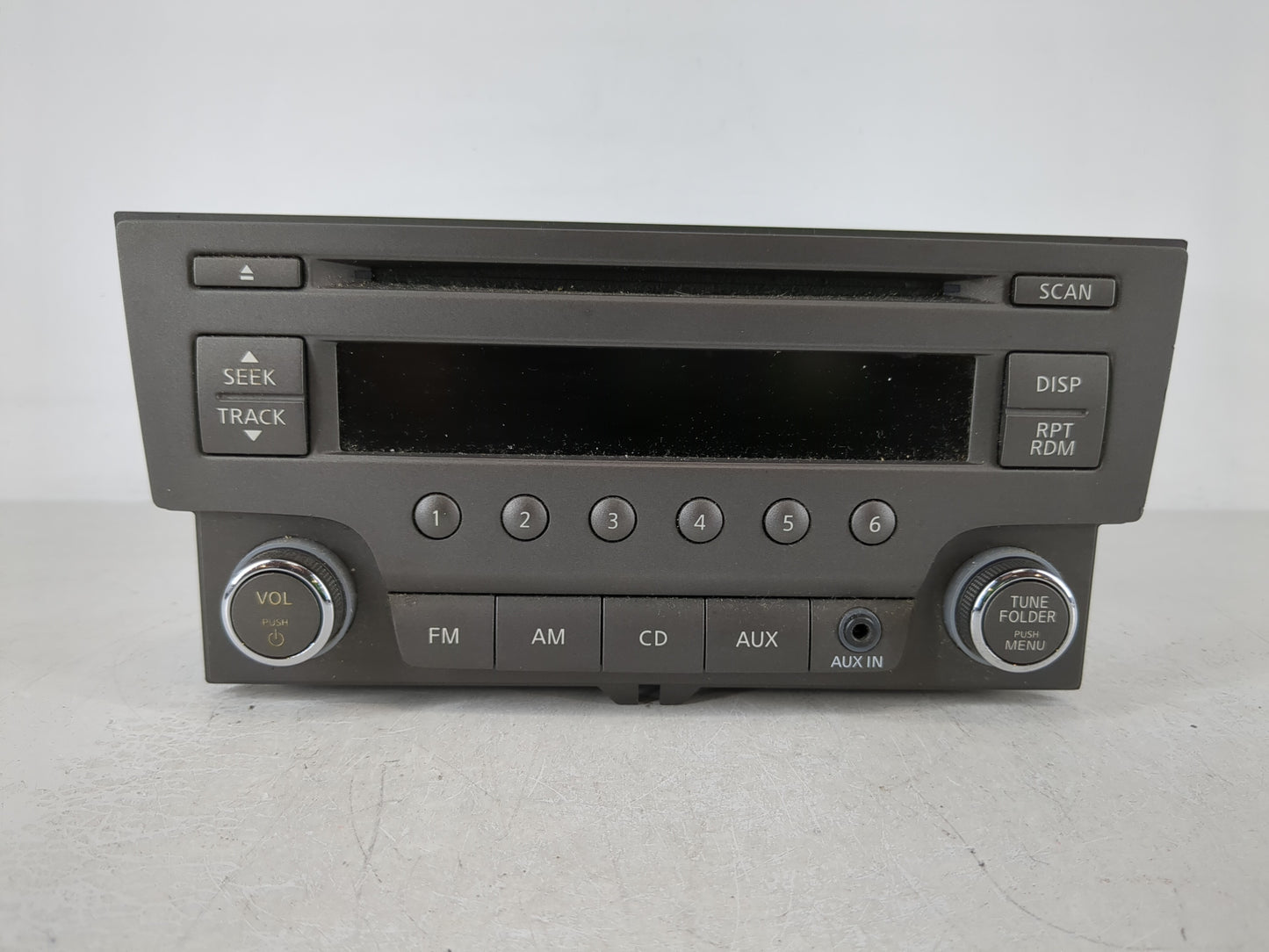 2013-2014 Nissan Sentra Radio AM FM Cd Player Receiver Replacement P/N:28185 3RA2A Fits Fits 2013 2014 OEM Used Auto Parts -