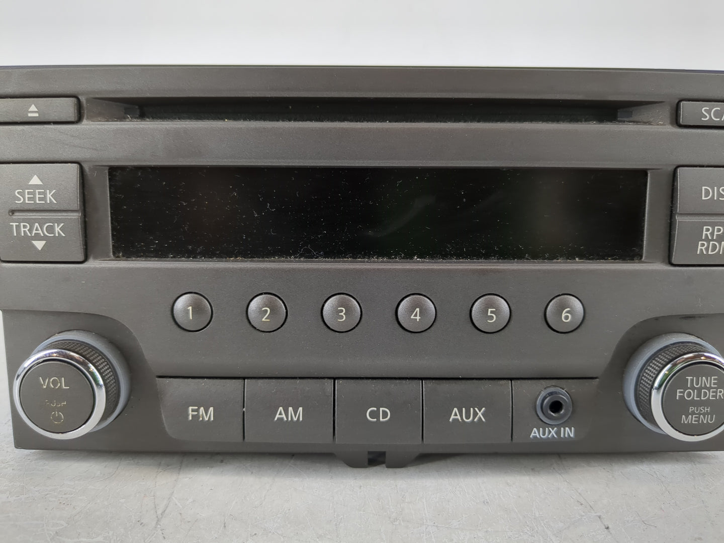 2013-2014 Nissan Sentra Radio AM FM Cd Player Receiver Replacement P/N:28185 3RA2A Fits Fits 2013 2014 OEM Used Auto Parts -