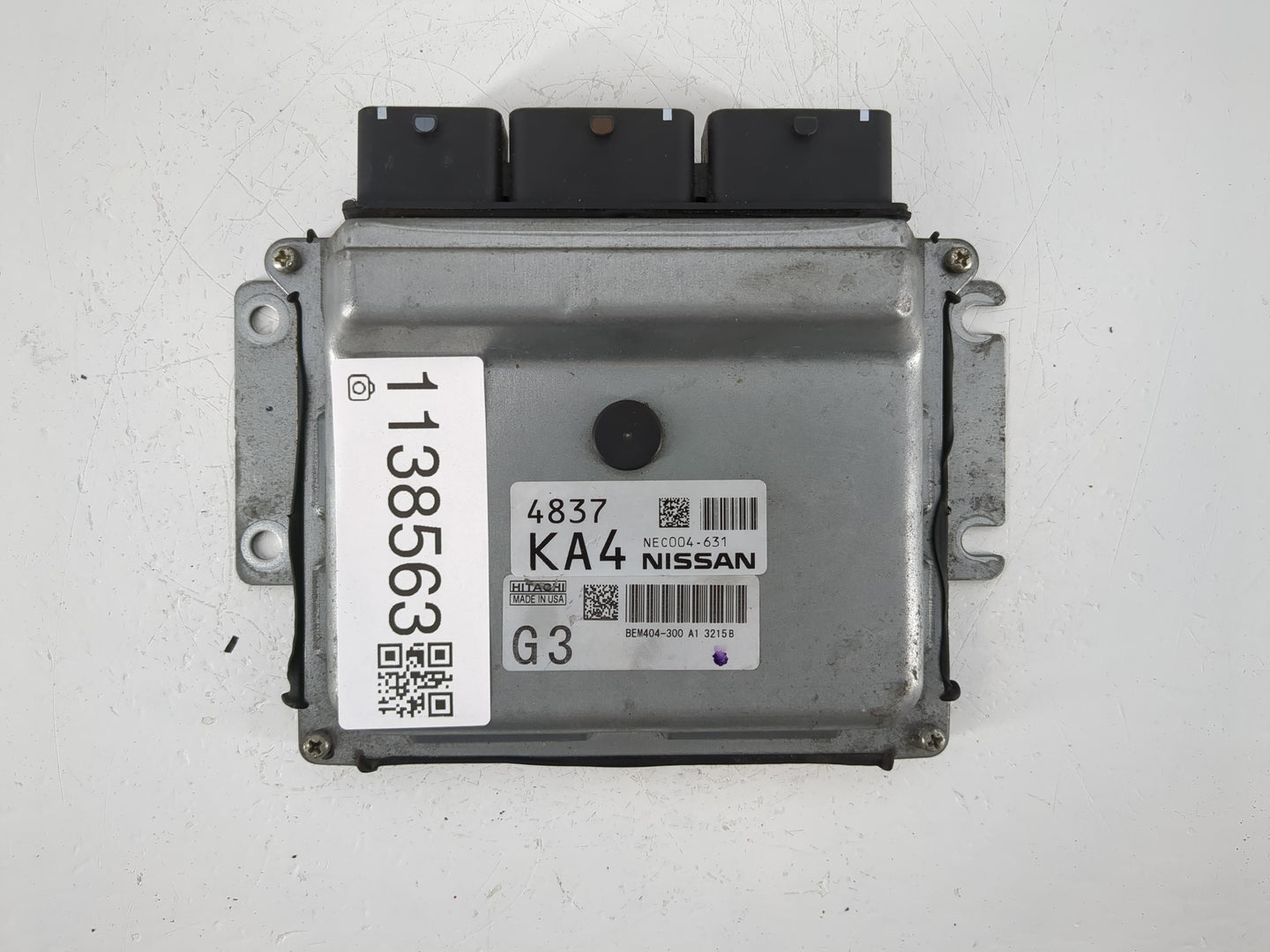 2013-2015 Nissan Sentra PCM Engine Control Computer ECU ECM PCU OEM P/N:NEC004-631 Fits Fits 2013 2014 2015 OEM Used Auto Pa