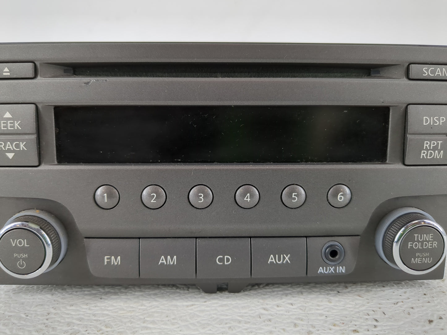 2013-2014 Nissan Sentra Radio AM FM Cd Player Receiver Replacement P/N:28185 3RA2A Fits Fits 2013 2014 OEM Used Auto Parts -