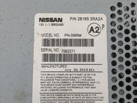 2013-2014 Nissan Sentra Radio AM FM Cd Player Receiver Replacement P/N:28185 3RA2A Fits Fits 2013 2014 OEM Used Auto Parts -