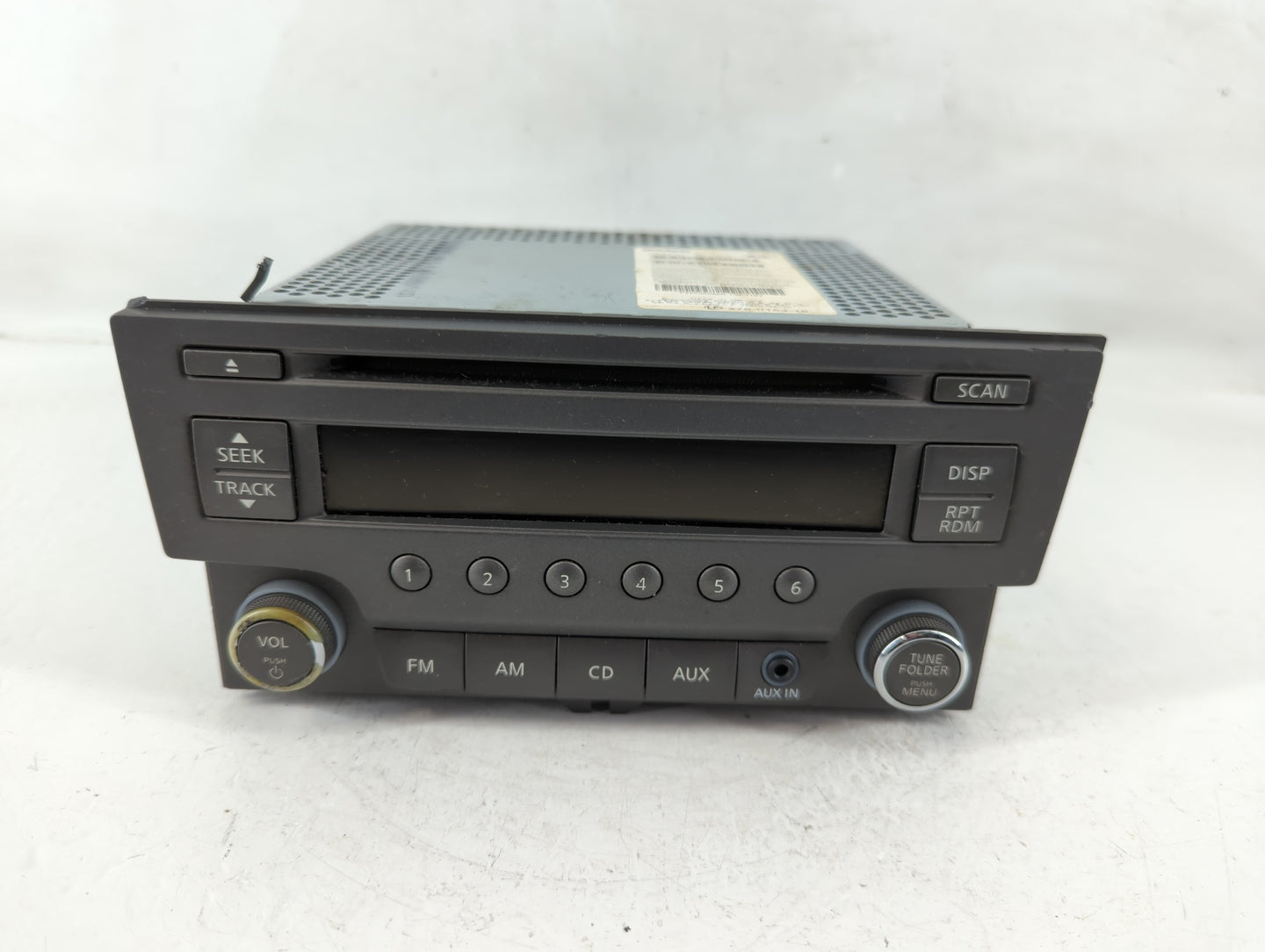 2013-2014 Nissan Sentra Radio AM FM Cd Player Receiver Replacement P/N:28185 3RA20 Fits Fits 2013 2014 OEM Used Auto Parts -