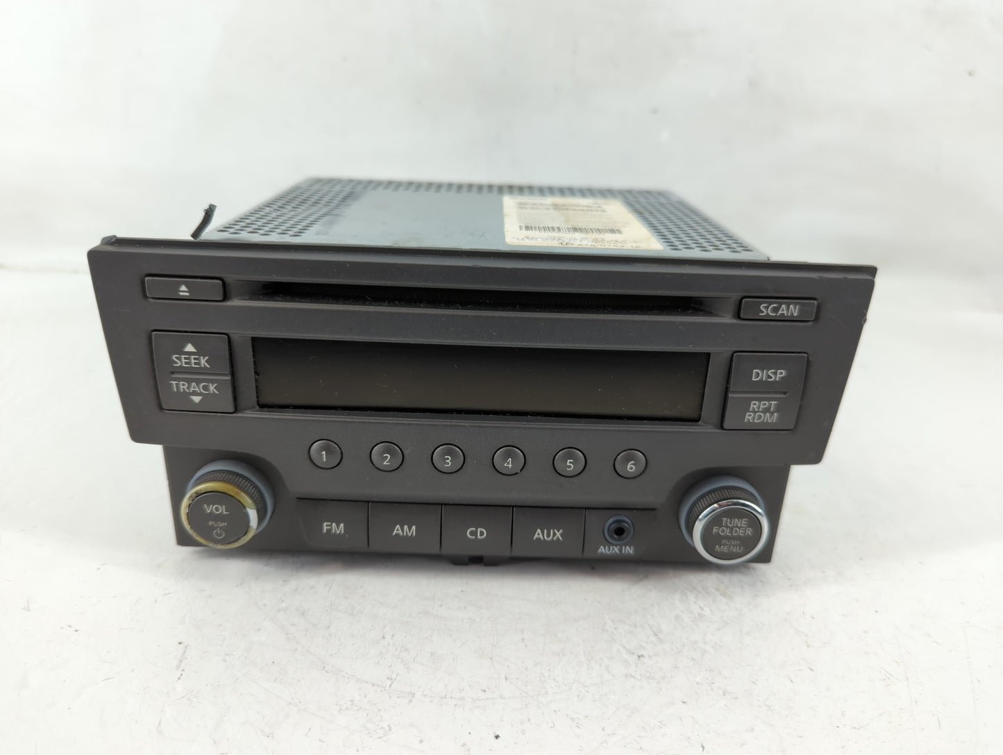 2013-2014 Nissan Sentra Radio AM FM Cd Player Receiver Replacement P/N:28185 3RA20 Fits Fits 2013 2014 OEM Used Auto Parts -