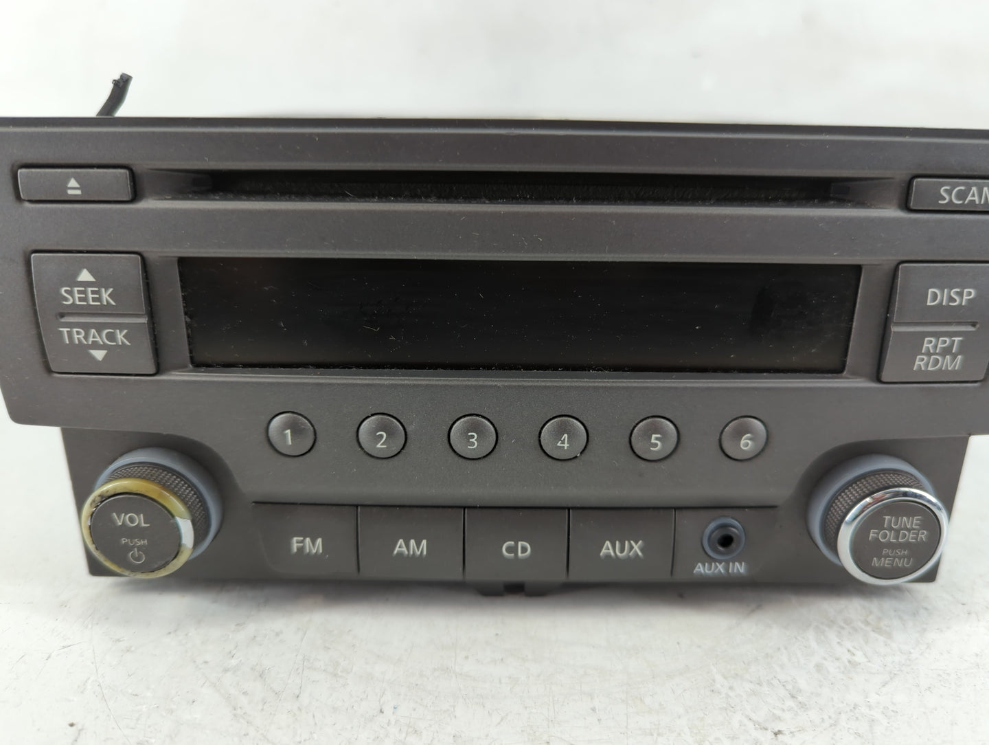 2013-2014 Nissan Sentra Radio AM FM Cd Player Receiver Replacement P/N:28185 3RA20 Fits Fits 2013 2014 OEM Used Auto Parts -