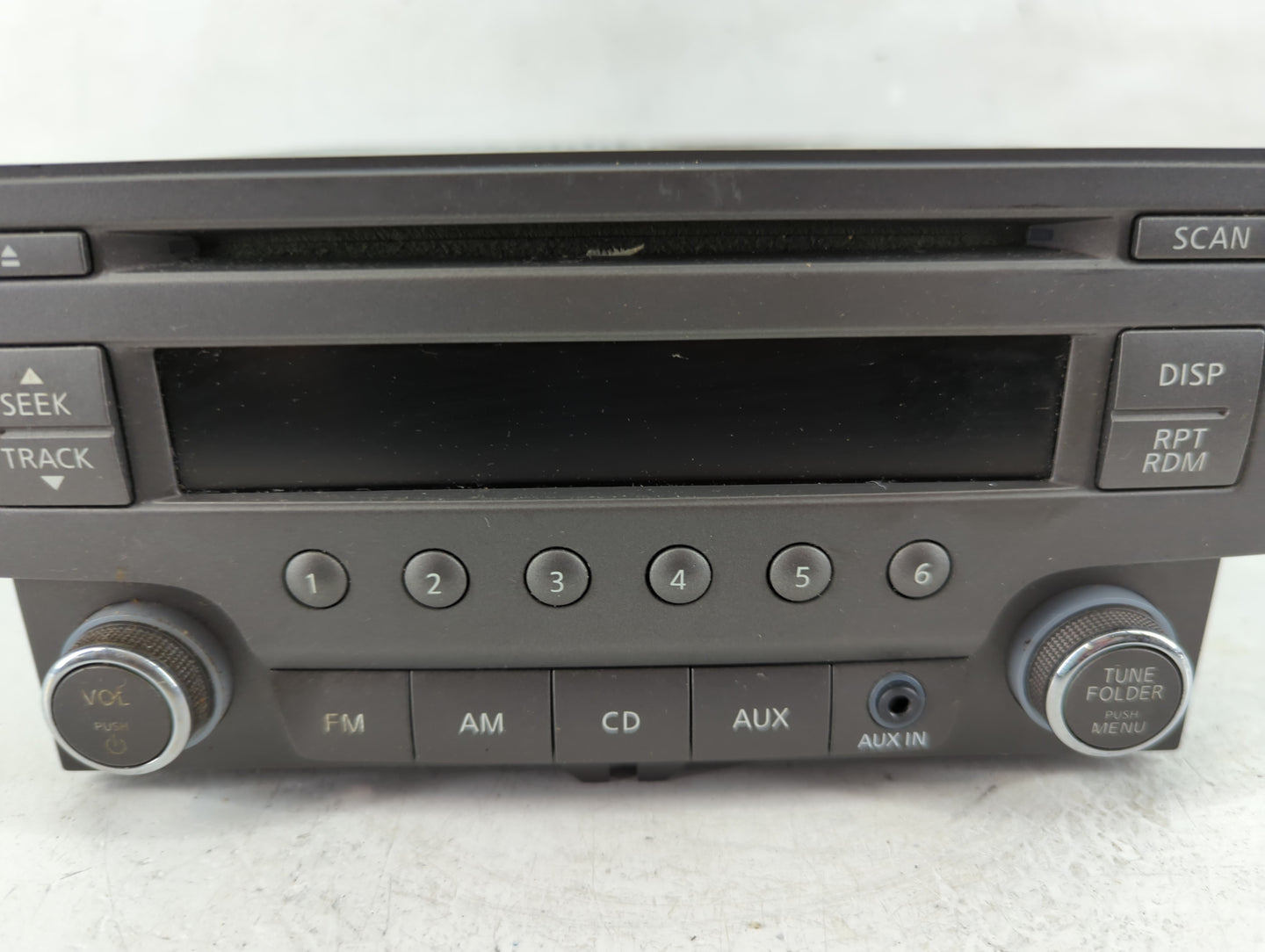 2013-2014 Nissan Sentra Radio AM FM Cd Player Receiver Replacement P/N:28185 3RA2A 28185 3RA2B Fits Fits 2013 2014 OEM Used 