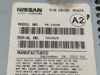 2013-2014 Nissan Sentra Radio AM FM Cd Player Receiver Replacement P/N:28185 3RA2A 28185 3RA2B Fits Fits 2013 2014 OEM Used 
