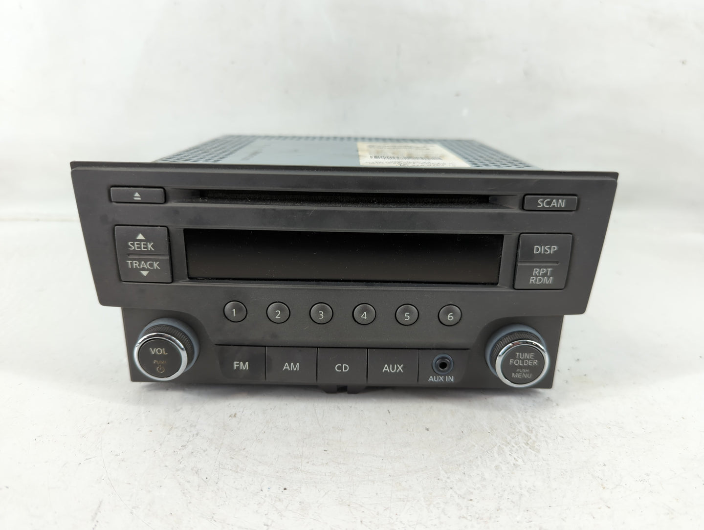 2013-2014 Nissan Sentra Radio AM FM Cd Player Receiver Replacement P/N:28185 3RA22A Fits Fits 2013 2014 OEM Used Auto Parts 