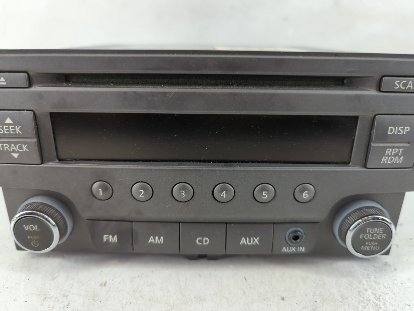 2013-2014 Nissan Sentra Radio AM FM Cd Player Receiver Replacement P/N:28185 3RA22A Fits Fits 2013 2014 OEM Used Auto Parts 