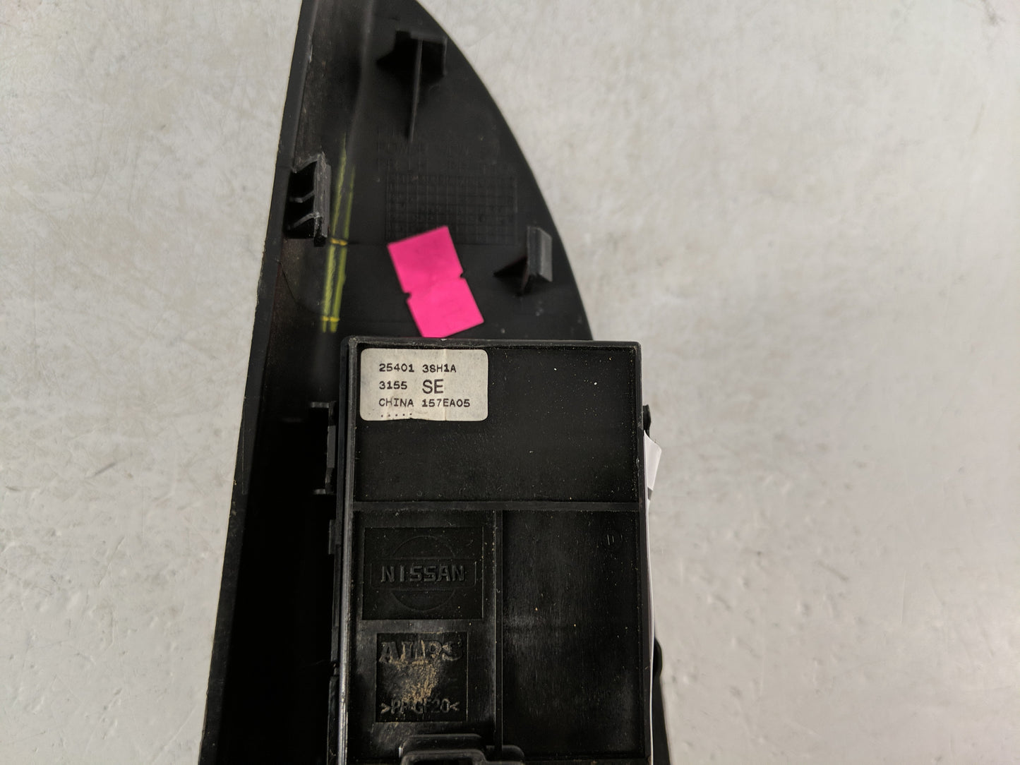 2013-2019 Nissan Sentra Master Power Window Switch Replacement Driver Side Left P/N:254013SH1A Fits OEM Used Auto Parts - Oe