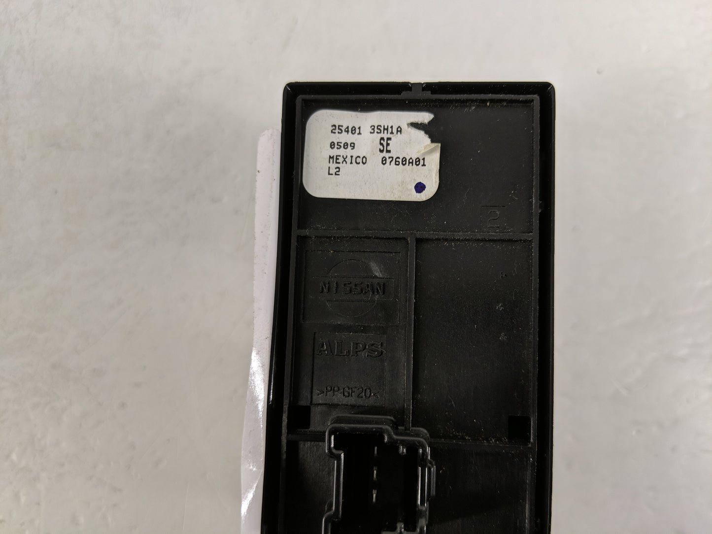 2013-2019 Nissan Sentra Master Power Window Switch Replacement Driver Side Left P/N:254013SH1A Fits OEM Used Auto Parts - Oe
