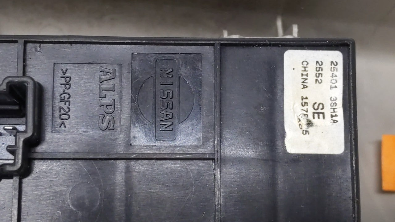 2013-2019 Nissan Sentra Master Power Window Switch Replacement Driver Side Left P/N:80961 3SG0A 25401 3SH1A Fits OEM Used Au