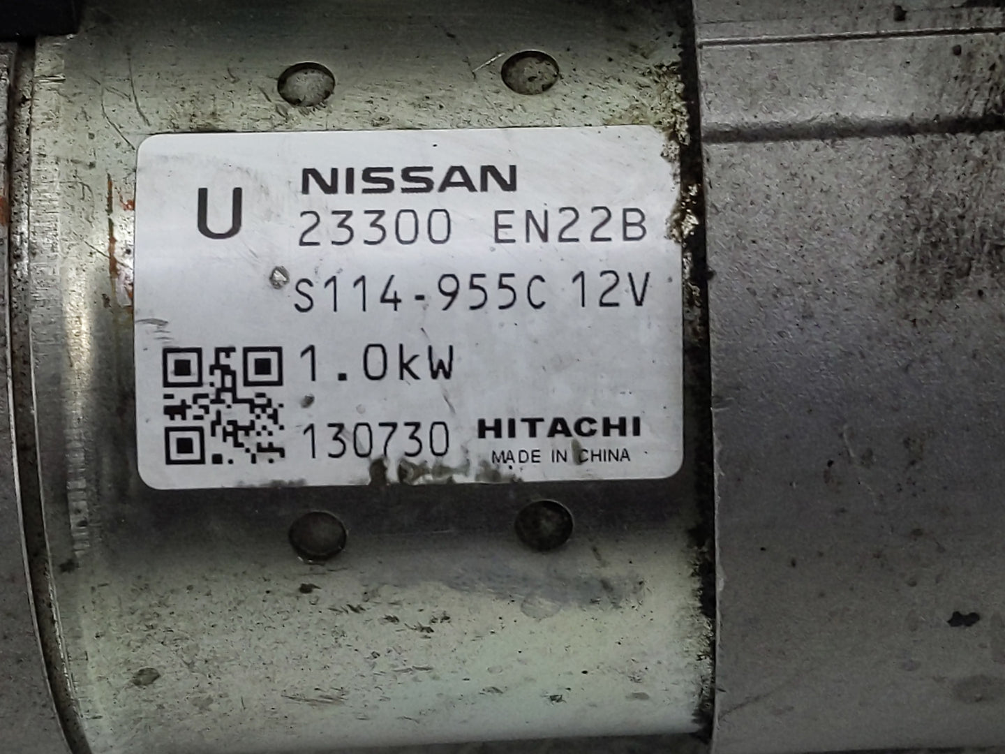 2013-2019 Nissan Sentra Car Starter Motor Solenoid OEM P/N:23300 EN22B Fits Fits 2013 2014 2015 2016 2017 2018 2019 2020 OEM