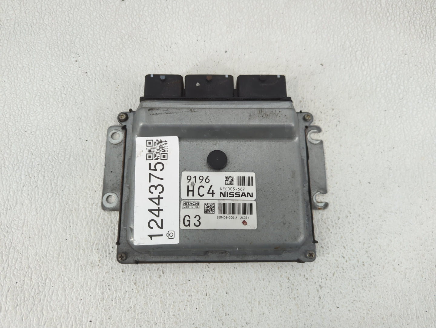 2013-2015 Nissan Sentra PCM Engine Control Computer ECU ECM PCU OEM P/N:NEC003-667 Fits Fits 2013 2014 2015 OEM Used Auto Pa