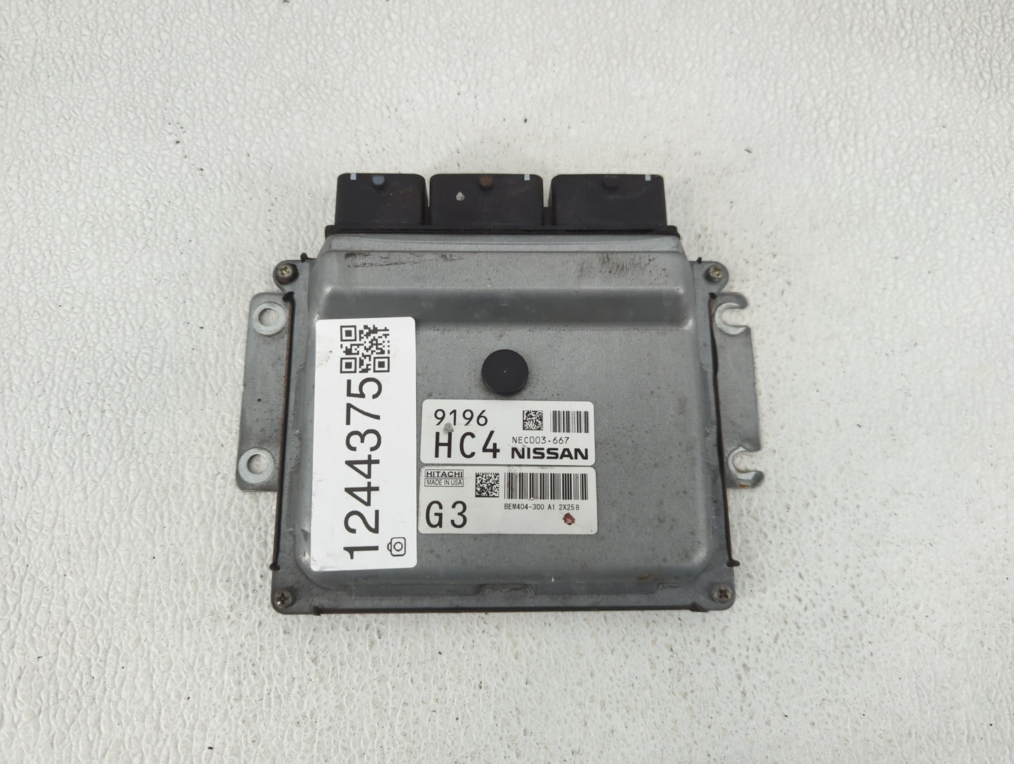 2013-2015 Nissan Sentra PCM Engine Control Computer ECU ECM PCU OEM P/N:NEC003-667 Fits Fits 2013 2014 2015 OEM Used Auto Pa