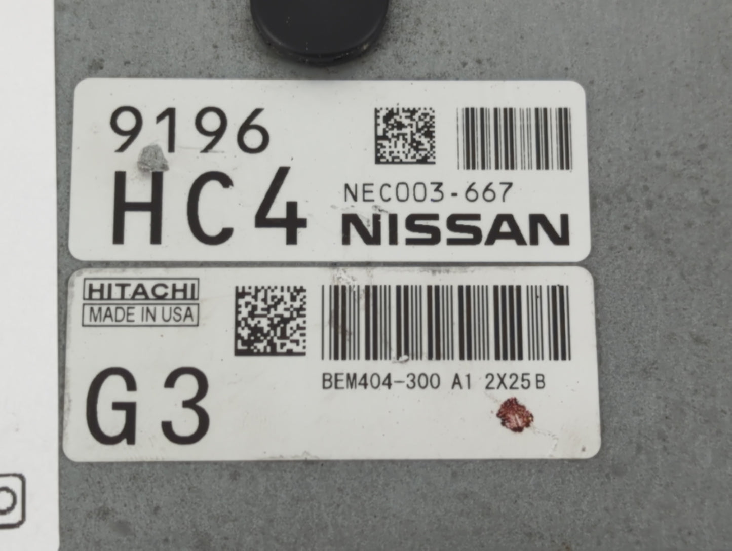 2013-2015 Nissan Sentra PCM Engine Control Computer ECU ECM PCU OEM P/N:NEC003-667 Fits Fits 2013 2014 2015 OEM Used Auto Pa