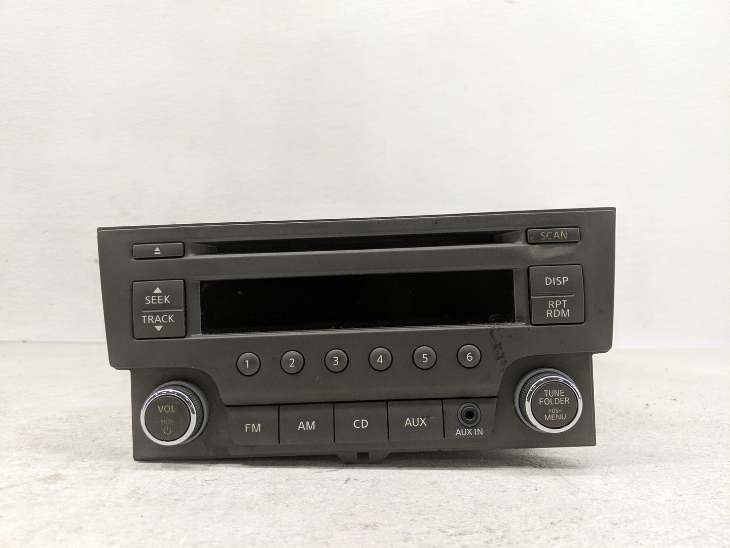2013-2014 Nissan Sentra Radio AM FM Cd Player Receiver Replacement P/N:28185 3RA2A Fits Fits 2013 2014 OEM Used Auto Parts -