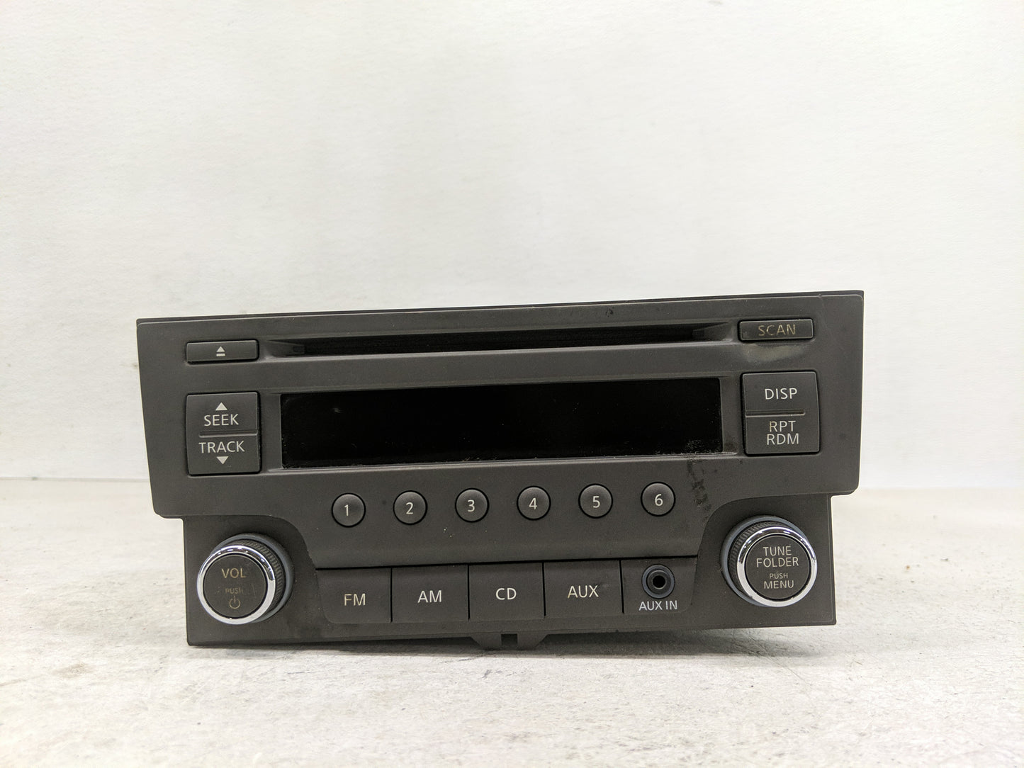 2013-2014 Nissan Sentra Radio AM FM Cd Player Receiver Replacement P/N:28185 3RA2A Fits Fits 2013 2014 OEM Used Auto Parts -