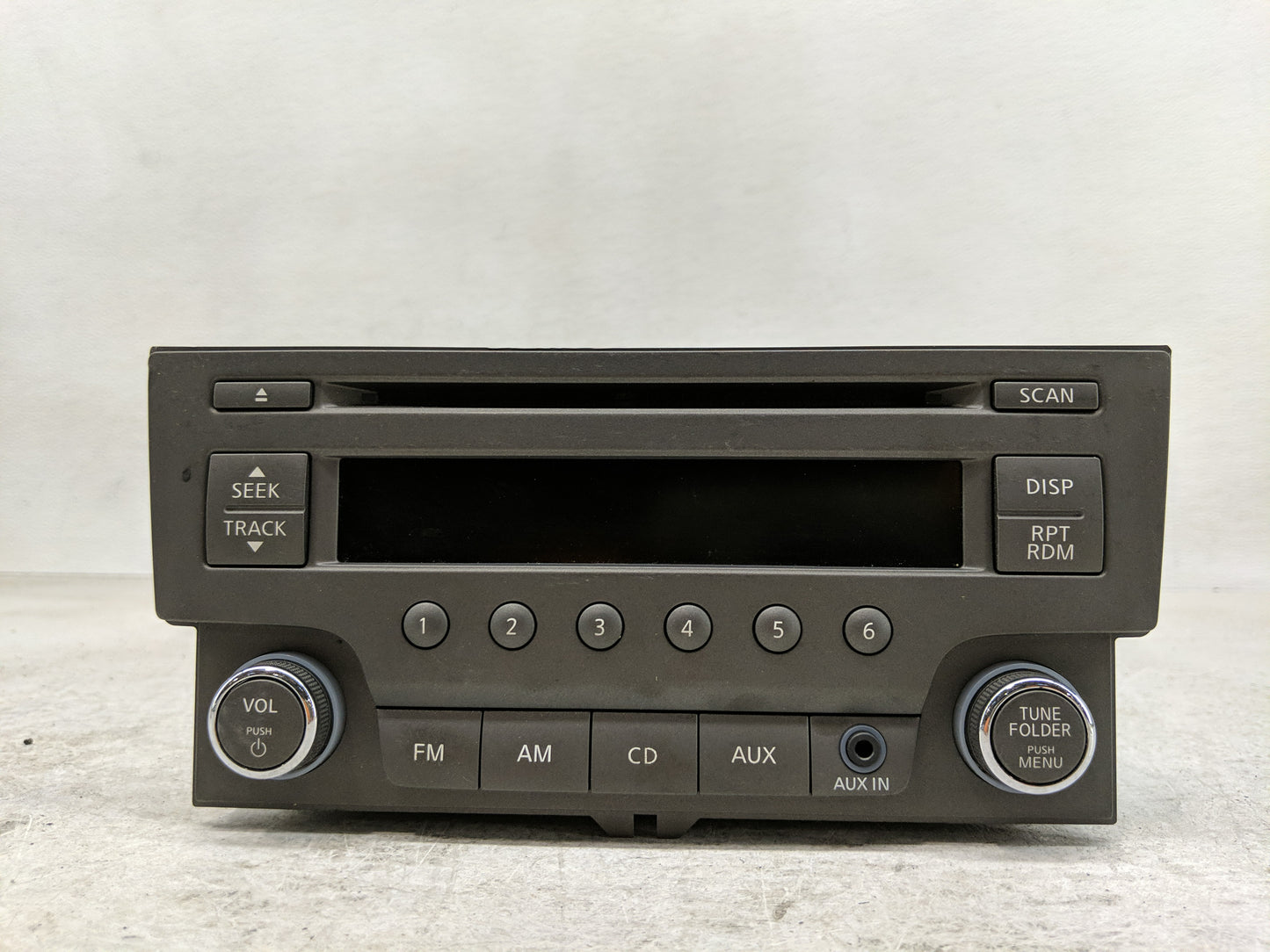 2013-2014 Nissan Sentra Radio AM FM Cd Player Receiver Replacement P/N:28185 3RA2A Fits Fits 2013 2014 OEM Used Auto Parts -